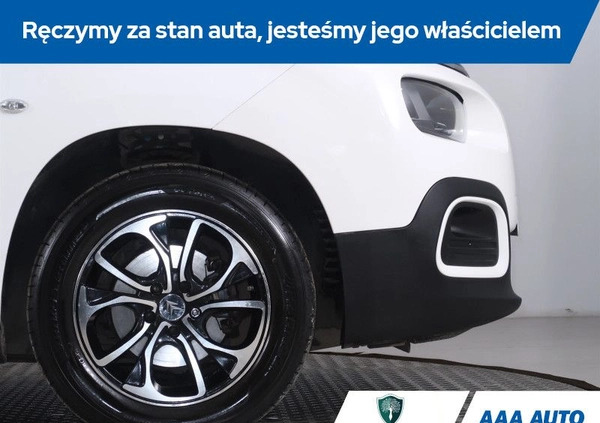 Citroen Berlingo cena 69000 przebieg: 93355, rok produkcji 2018 z Orneta małe 301